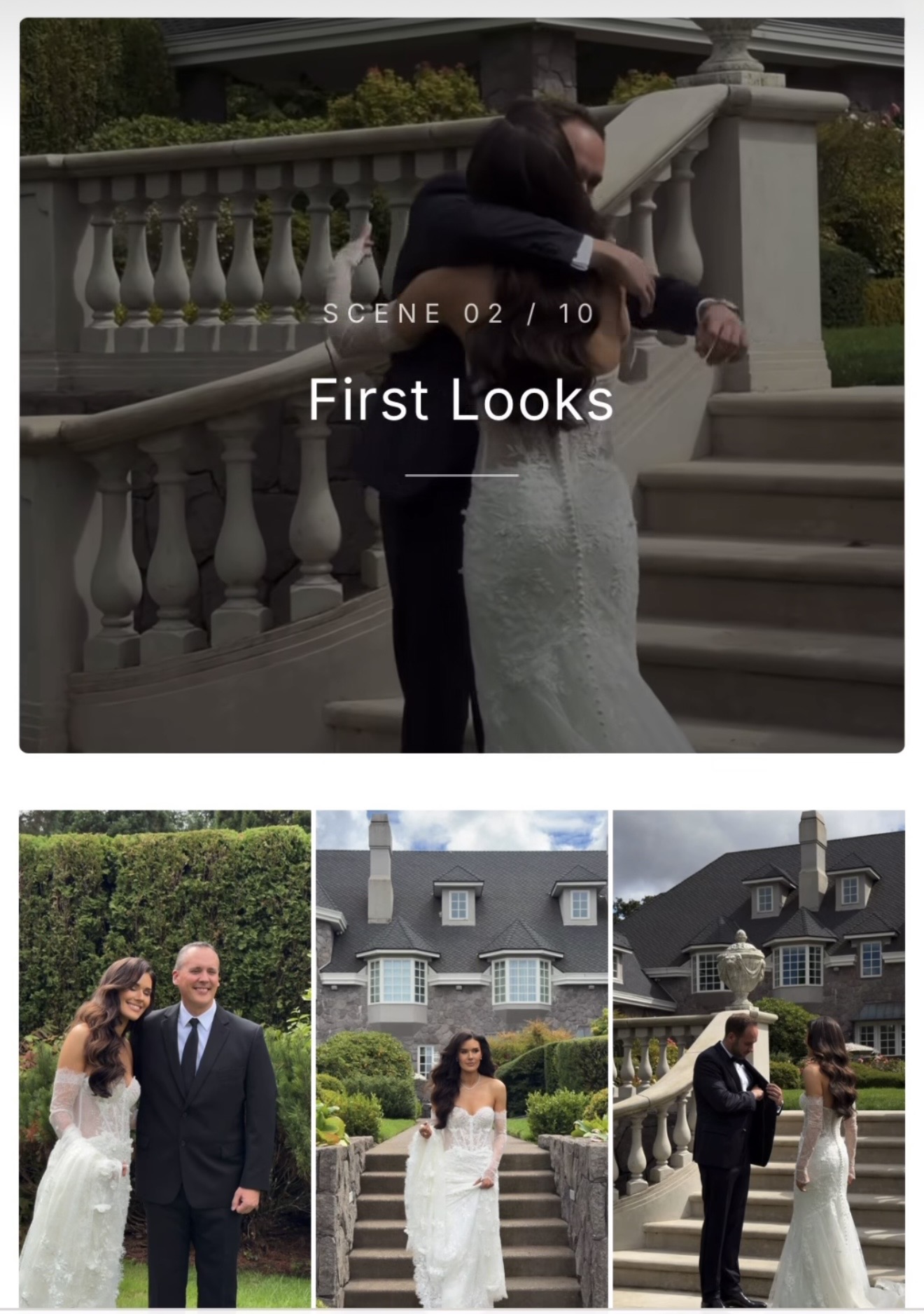 First Looks scene folder in the gallery